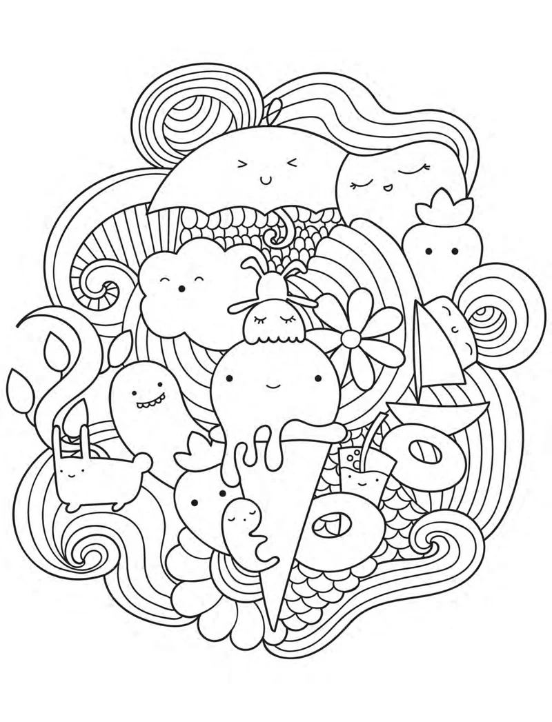 Mon Grand Coffret Passion Kawaii – Dessin, Feutres Pastel & Tatouages