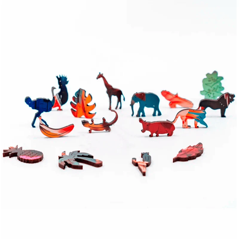 Puzzle en bois Perroquet BusyKids