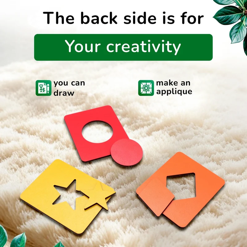 Tablettes de Seguin en bois BusyKids