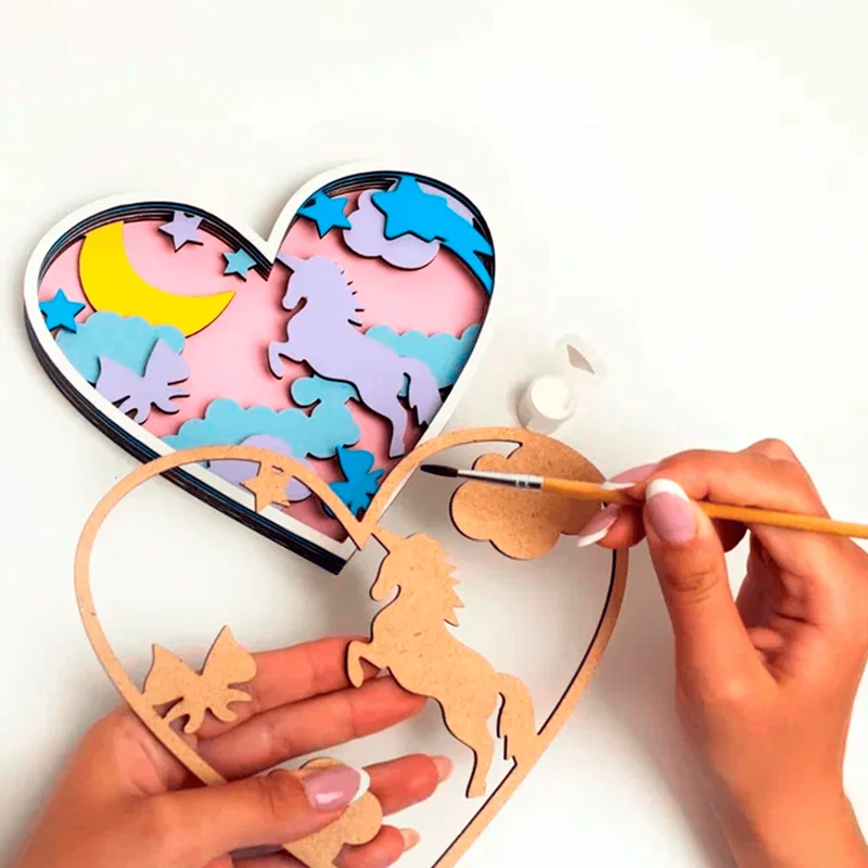 Puzzle en bois Monde magique BusyKids