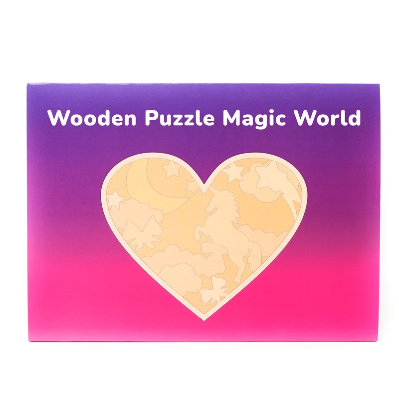 Puzzle en bois Monde magique BusyKids