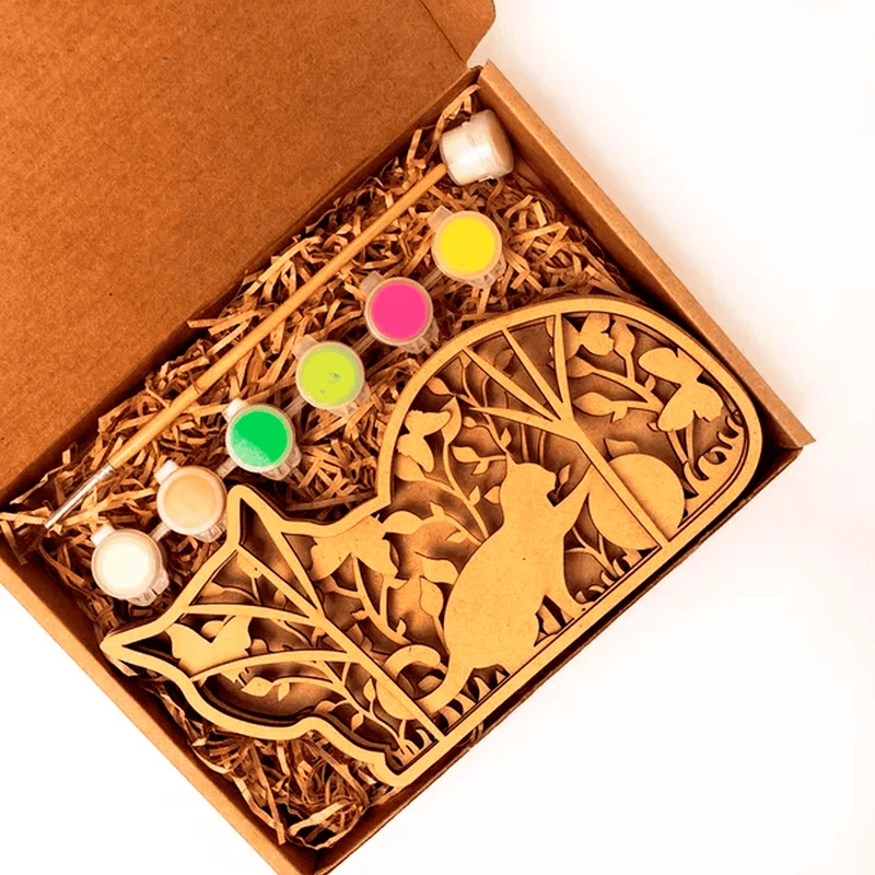 Puzzle en bois Chaton BusyKids