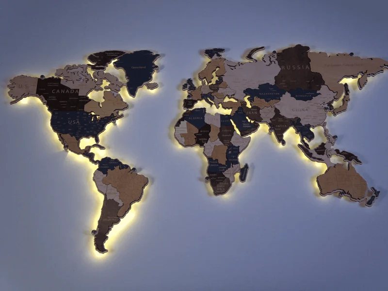 Carte du monde BusyKids MAX