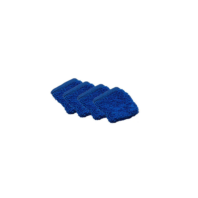 Lot de 4 mini gants à doigts bleus