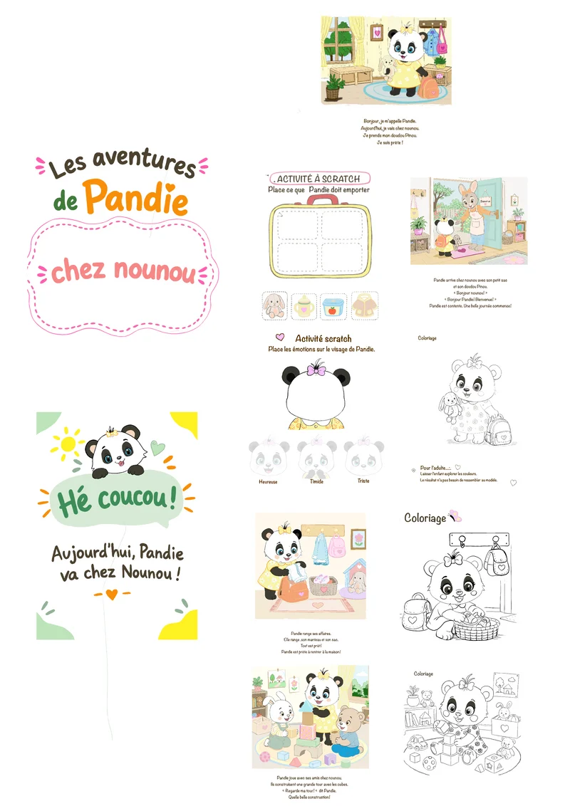 PDF Les aventures de Pandie chez nounou