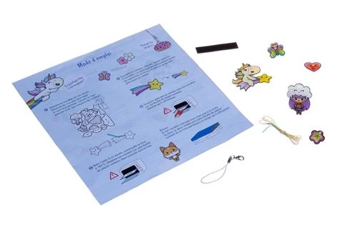 Plastique Fou Mes Créations Kawaii – Kit Créatif Bijoux, Grigris & Aimants
