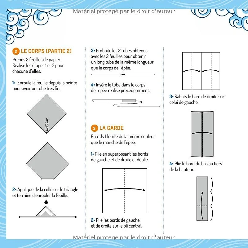 Atelier Origami Naruto – Kit Créatif Armes de Ninja en Papier