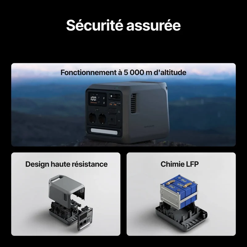 DJI Power 1000 Mini - Station Électrique Portable 1 kWh