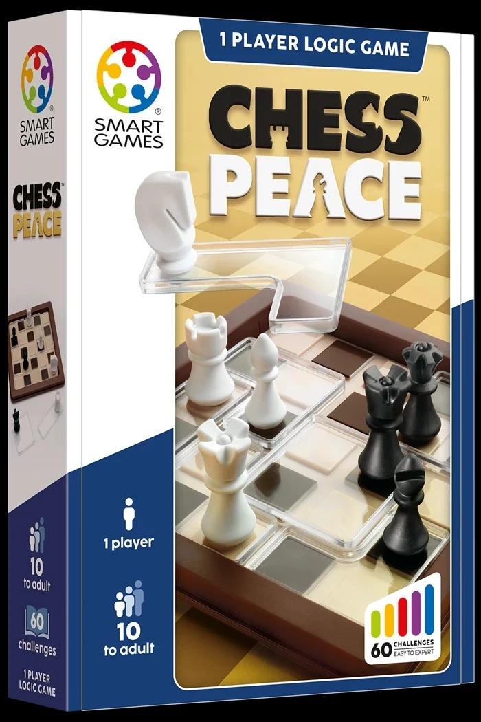 SmartGames Chess Peace – Jeu de Logique et de Réflexion dès 10 Ans