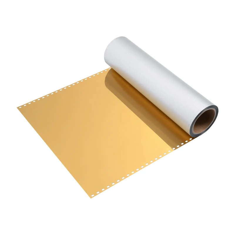 Rouleau de film doré pour imprimante textile (30 m)