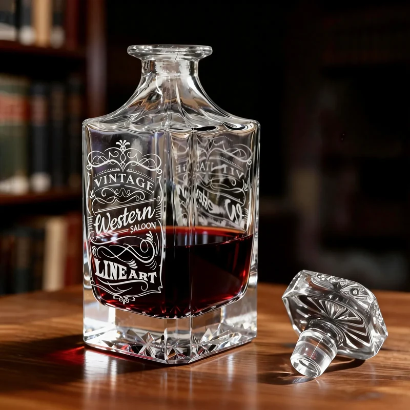 Carafe à whisky, 740 ml (1 pc)