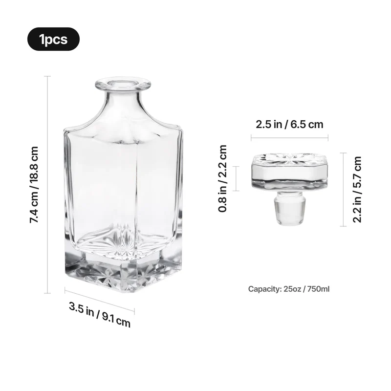 Carafe à whisky, 740 ml (1 pc)