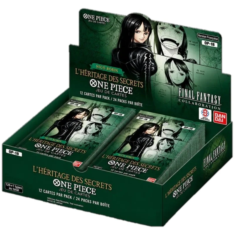 One Piece TCG – Display OP‑18 L’Héritage des Secrets (FR)