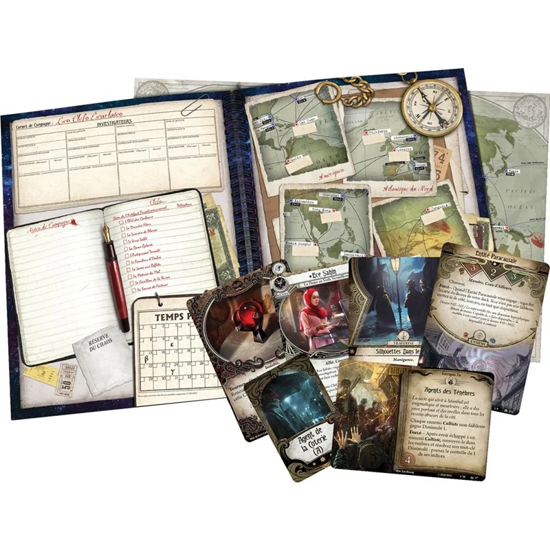 Horreur à Arkham JCE Les Clefs Ecarlates (Campagne)
