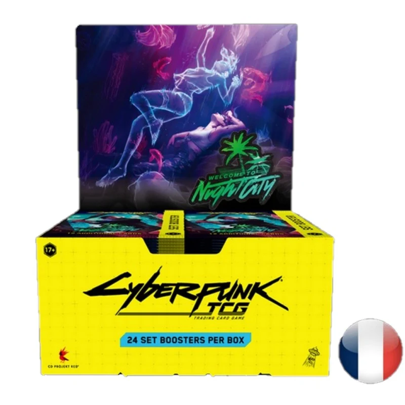 Cyberpunk TCG – Welcome to Night City – Display 24 Boosters FR