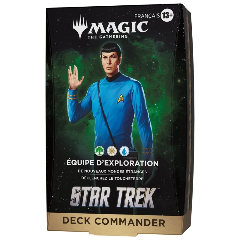 Magic Star Trek - Lot de 4 Decks Commander - FR - JCC
