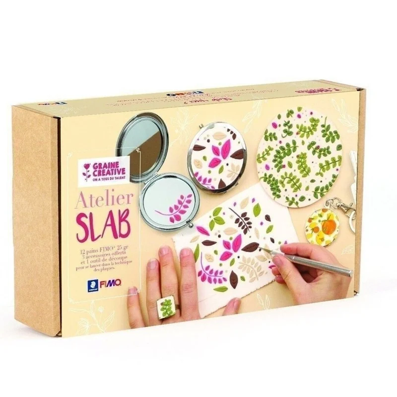 Kit FIMO Technique Slab – Coffret Complet Création Bijoux & Accessoires