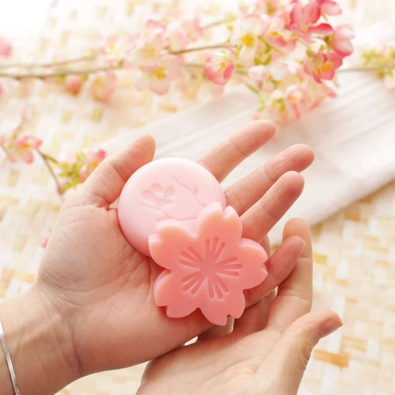 Kit DIY 4 Savons Fleur de Cerisier – Atelier Savons Sakura à Fabriquer