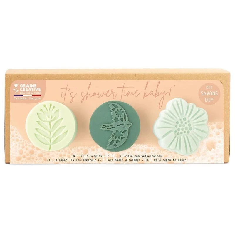 Kit Savon Shower Time Nature – Graine Créative