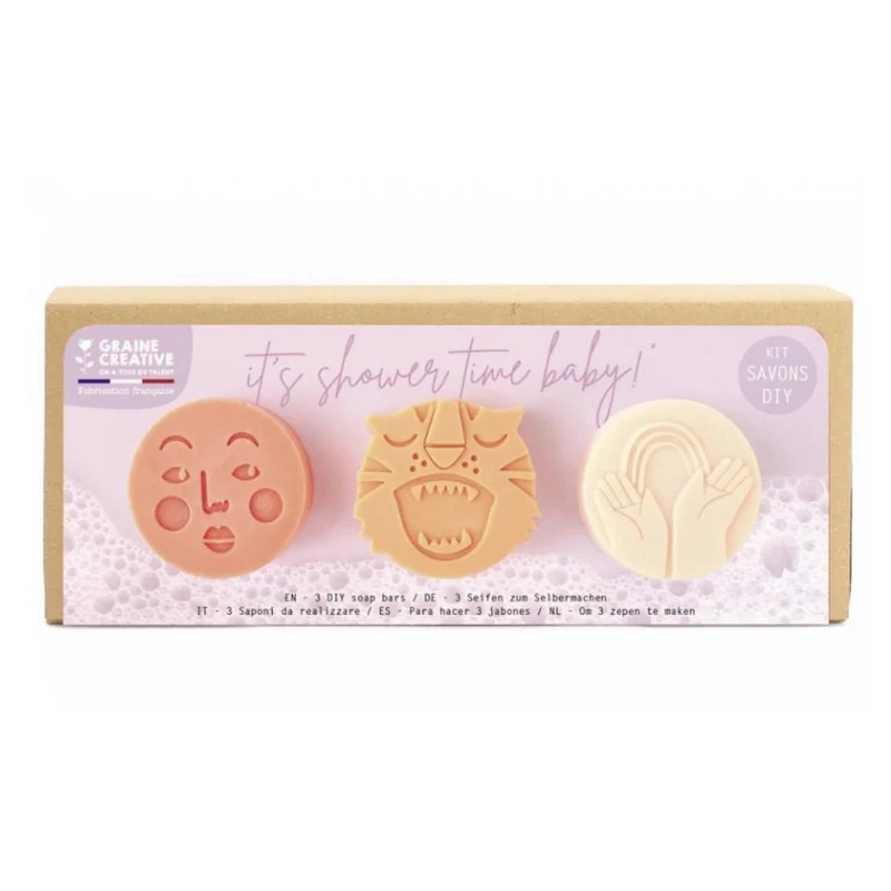 Kit Savon Shower Time Joy Graine Créative | Fabrique tes Savons DIY