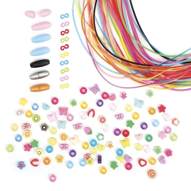 Kit Scoubidou Bracelets Tressés – Créez des bracelets uniques avec 8 techniques de tressage