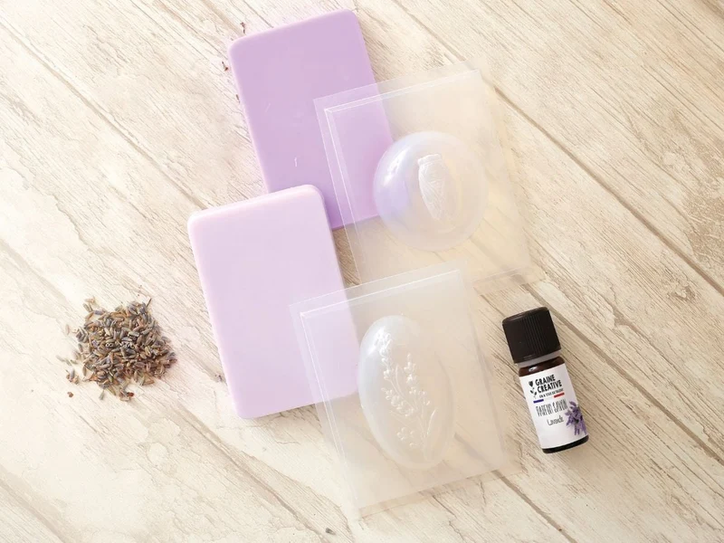Kit DIY Savons Lavande – Savons parfumés maison à fabriquer soi-même