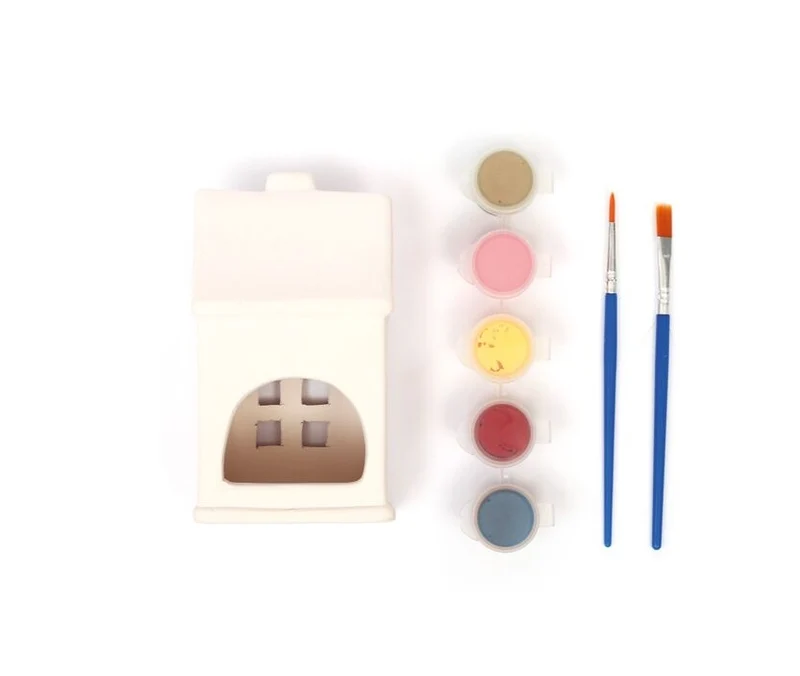 Kit Céramique Maison à Décorer – Activité DIY Peinture Graine Créative