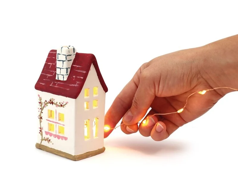 Kit Céramique Maison à Décorer – Activité DIY Peinture Graine Créative