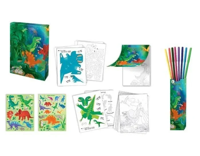 Artista Kit d'Activités Dinosaures – Coffret Créatif avec 30 Activités