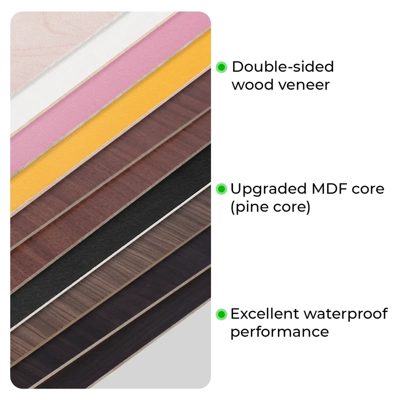 Panneau MDF multicolore de 3 mm
