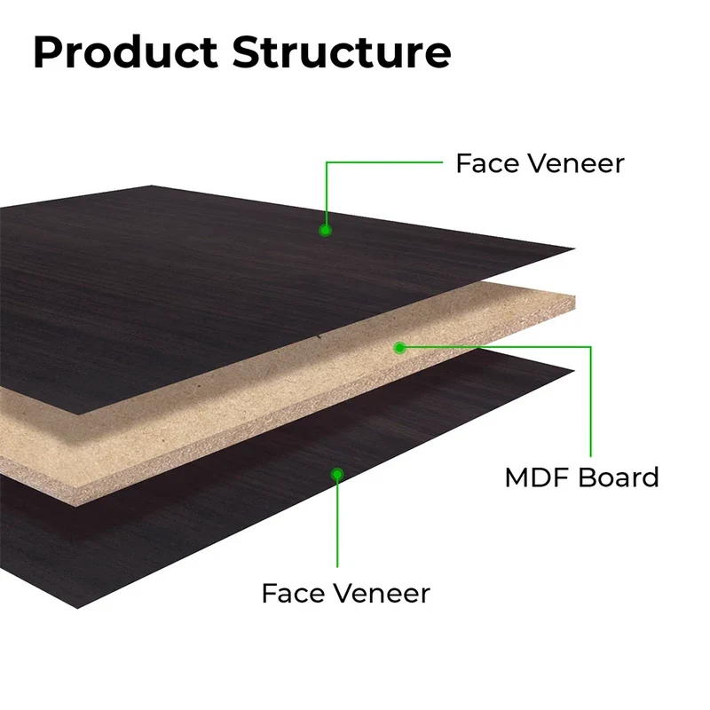 Panneau MDF multicolore de 3 mm