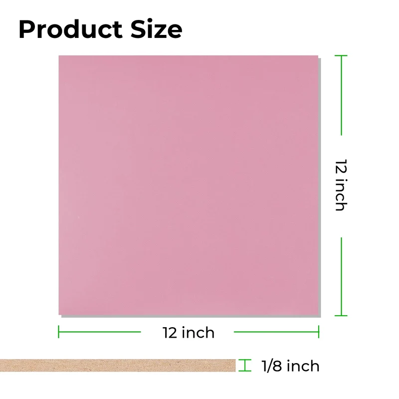 Panneau MDF multicolore de 3 mm