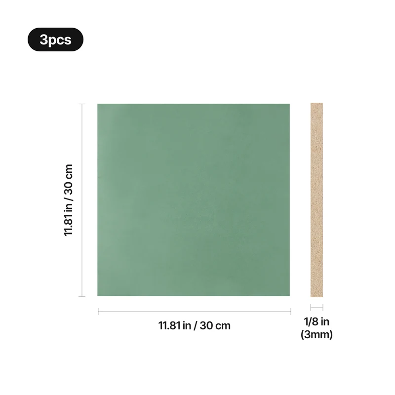 Panneau MDF multicolore de 3 mm