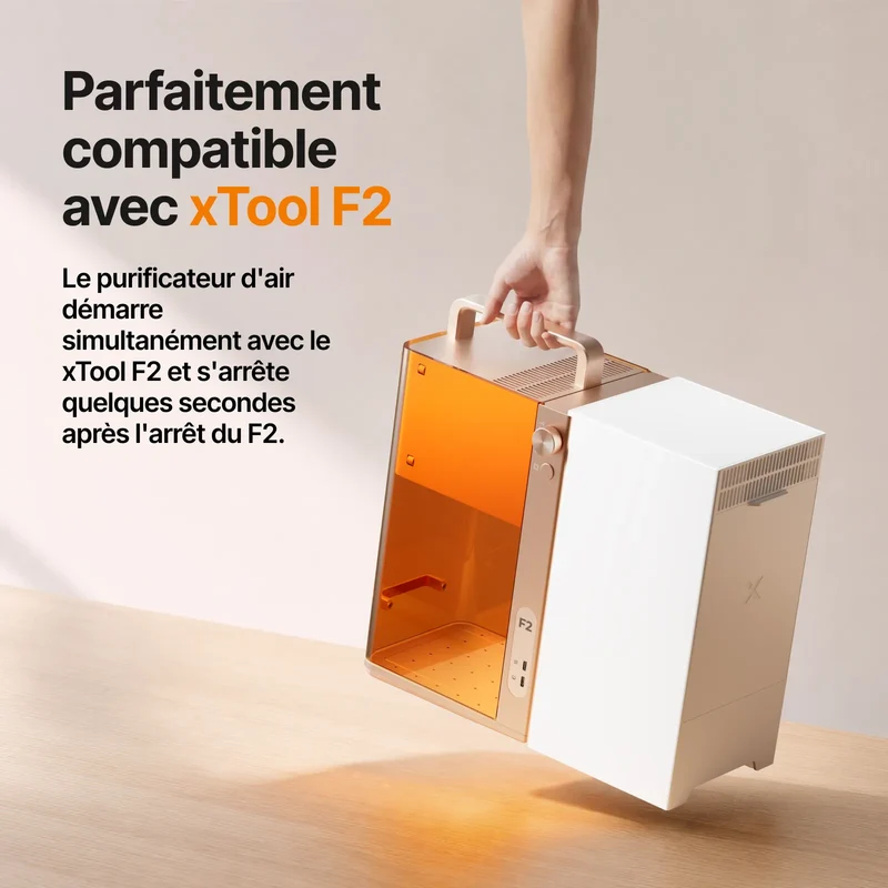 xTool Purificateur d'Air Go pour F2