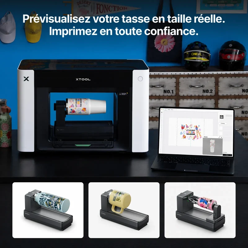 xTool O1 Omni Printer - La première imprimante 4-en-1 au monde