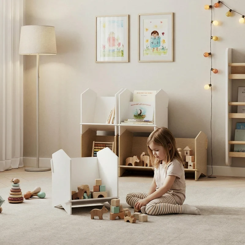 BusyKids Shelf MOD — un organiseur moderne et pratique pour enfants