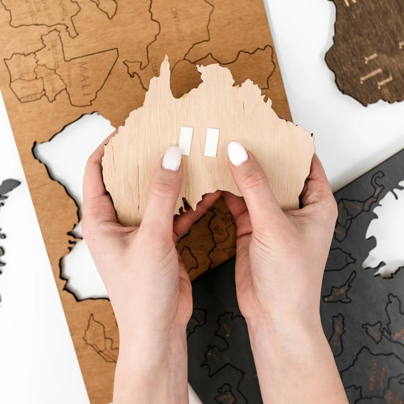 Carte du monde BusyKids