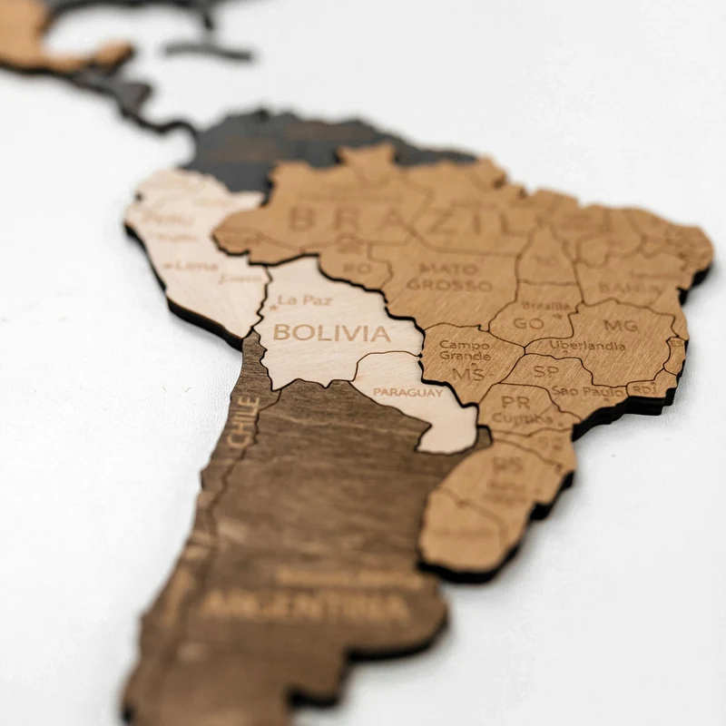 Carte du monde BusyKids