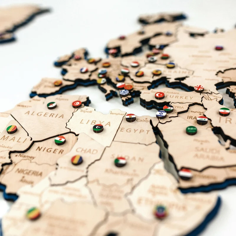 Carte du monde BusyKids
