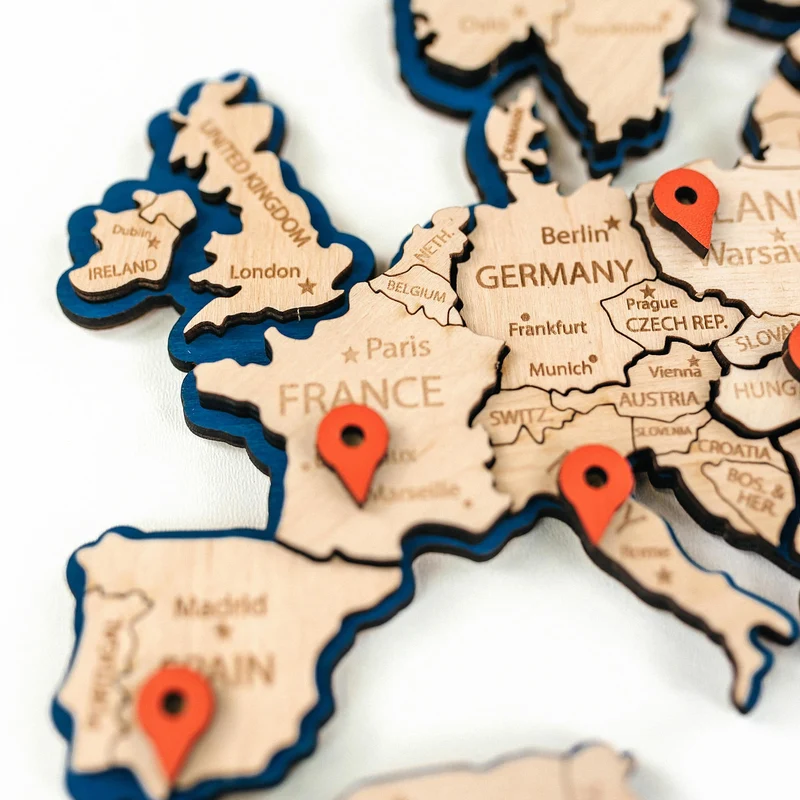 Carte du monde BusyKids