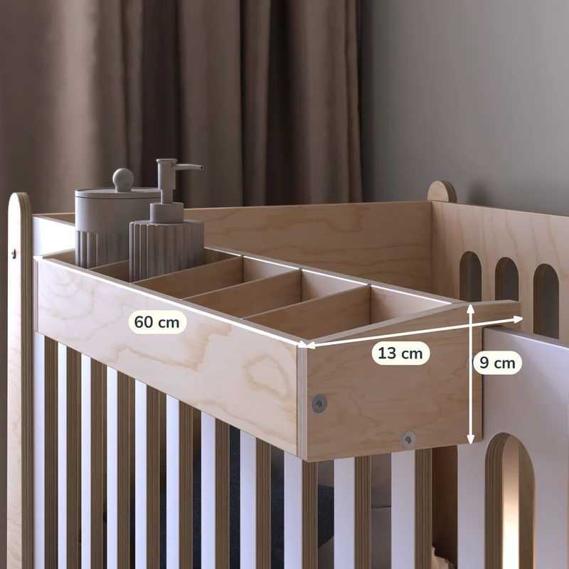 Organisateur suspendu bébé 60 cm – nature