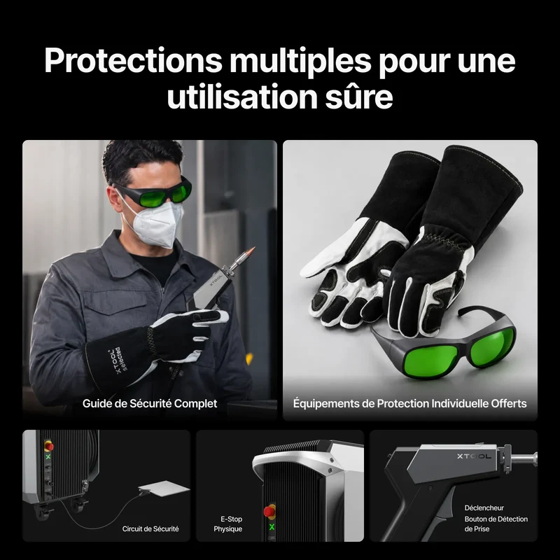 xTool MetalFab 800W / 1200W : Soudeuse Laser 3-en-1