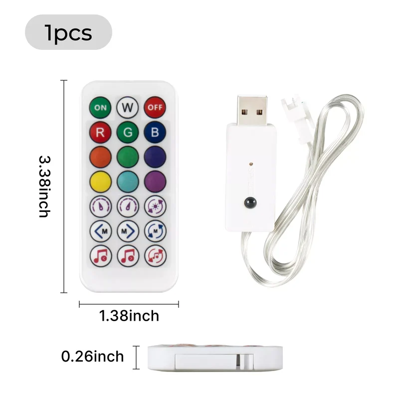 Contrôleur LED RGB et Télécommande Infrarouge