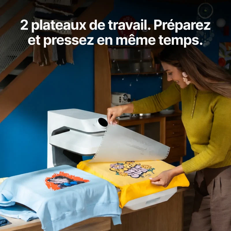 Station double pour xTool WonderPress