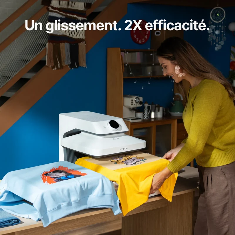 Station double pour xTool WonderPress