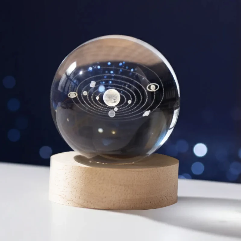Lot de boules en cristal K9