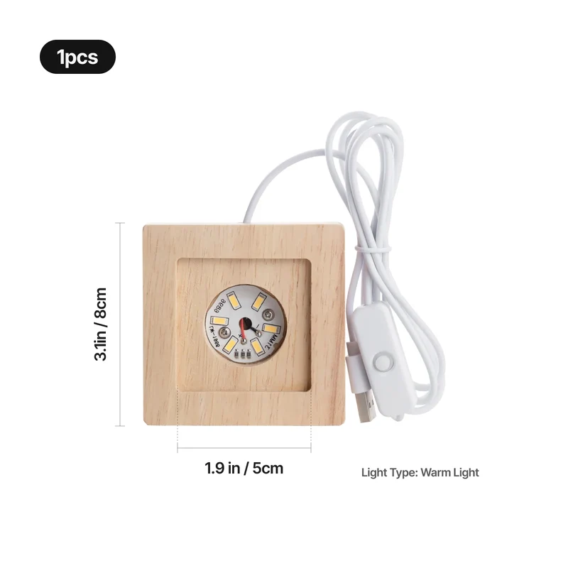 Lot de blocs rectangulaires en cristal K9