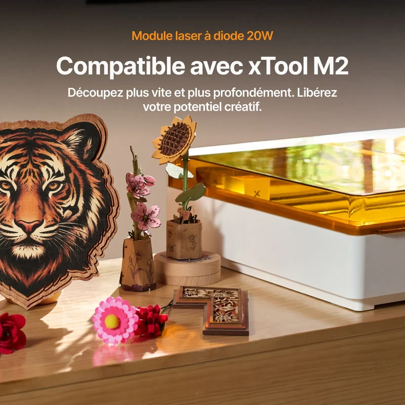 xTool M2 Module Laser Diode 20W 455nm