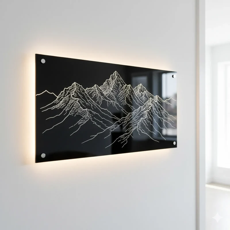 Plaque acrylique opaque brillante (13 couleurs)