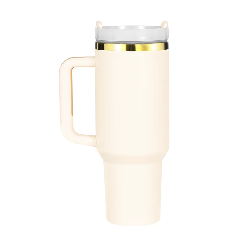Gobelet en acier inoxydable de 40oz avec poignée amovible